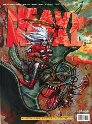 Heavy Metal issue 316-B Simon Bisley Cover