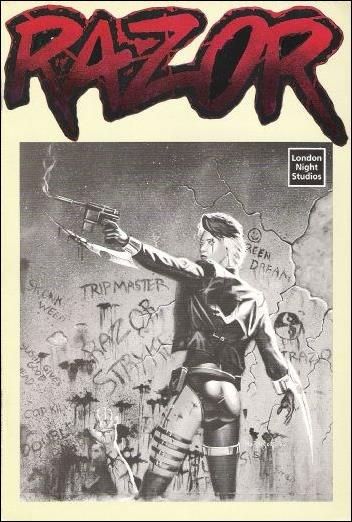 Razor (1991) issue 2-D Platinum Edition 1/1000