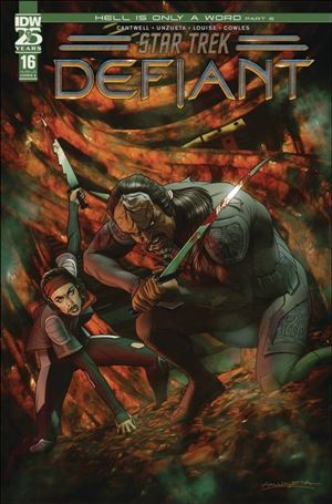 Star Trek: Defiant issue 16 Angel Unzueta Cover