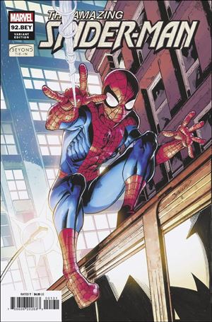 Amazing Spider-Man (2018) issue 92.BEY-C Mark Bagley Spider-Man Cover