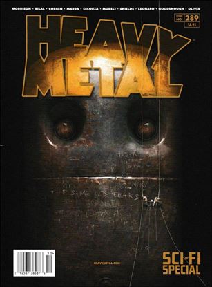 Heavy Metal issue 289-B Sven Sauer & Igor Posavec Cover