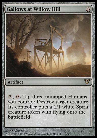 Magic the Gathering: Avacyn Restored (Base Set) card 215 Gallows at Willow Hill