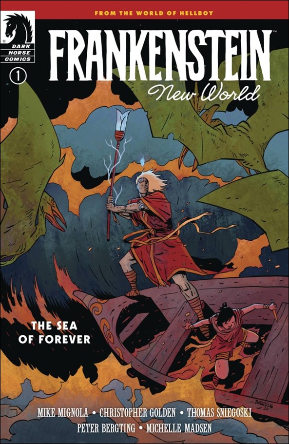 Frankenstein: New World - The Sea of Forever issue 1 Peter Bergting Cover