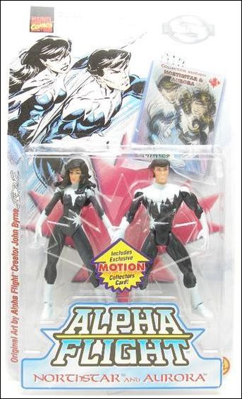 Alpha Flight 2-Packs figure 1 Northstar and Aurora
