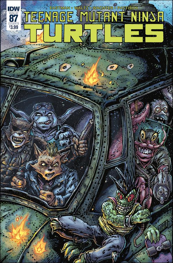 Teenage Mutant Ninja Turtles (2011) issue 87-B Kevin Eastman Cover