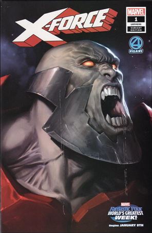 X-Force (2019) issue 1-B Marko Djurdjevic Fantastic Four Villains Cover