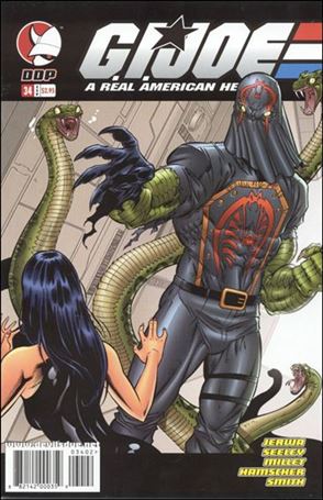 G.I. Joe (2001) issue 34-C Tim Seeley Second Printing Cover