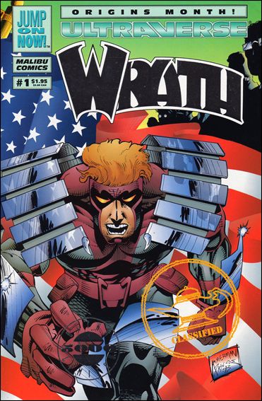 Wrath (1994) issue 1-B Ultra Limited Silver Foil Cover 1/5000