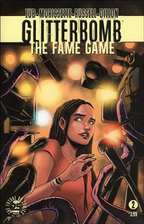 Glitterbomb: The Fame Game issue 2-B Sean Izaakse & K. Michael Russell Cover