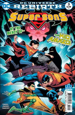 Super Sons issue 3 Jorge Jimenez Cover