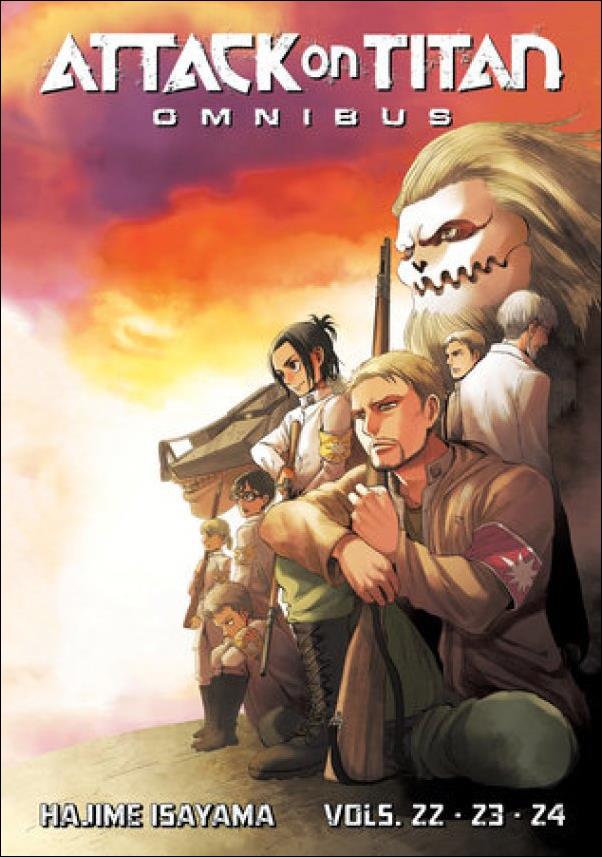 Attack on Titan Omnibus issue 8