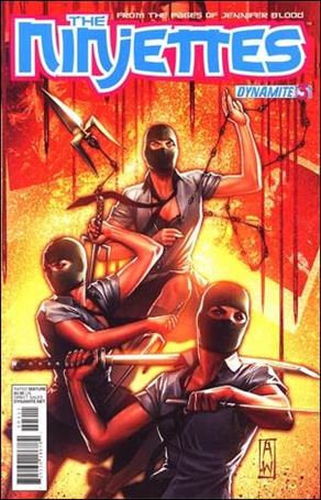 Ninjettes issue 3 Standard Cover