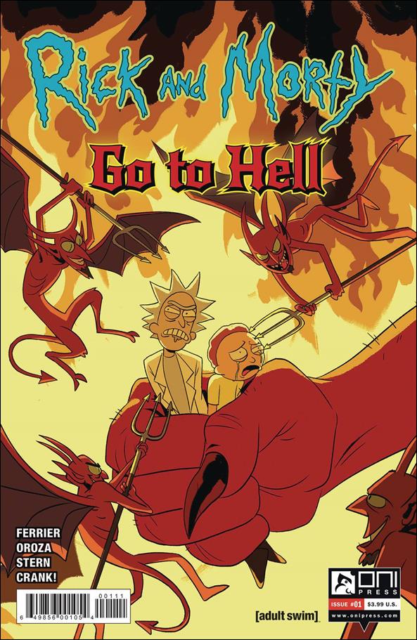 Rick and Morty Go to Hell issue 1 Constanza Oroza Cover