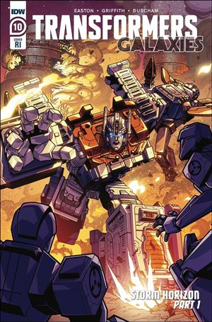 Transformers: Galaxies issue 10-C Jack Lawrence 1:10 Cover
