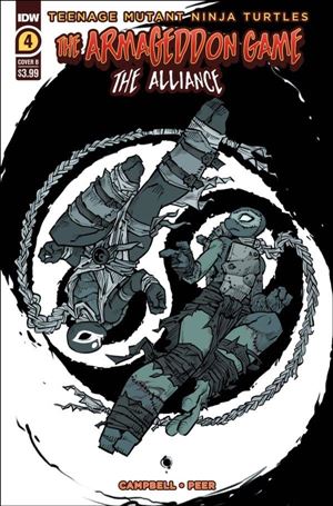 Teenage Mutant Ninja Turtles: The Armageddon Game - The Alliance issue 4-B Sophie Campbell Cover