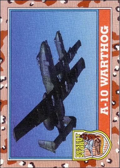 Desert Storm: Series 2 (Base Set) card 118 A-10 Warthog