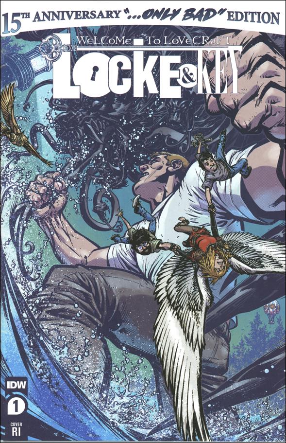 Locke & Key 15th Anniversary-Only Bad Edition issue 1-G Zach Howard 1:50 Cover