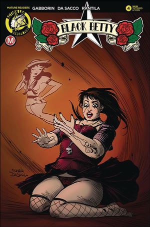 Black Betty issue 4-B Michela Da Sacco Tattered & Torn Cover