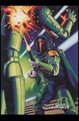 Star Wars: Shadows of the Empire (Base Set) card 91 4-LOM Tries His Luck Against Fett