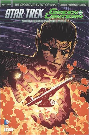 Star Trek/Green Lantern (2015) issue 4-C Garry Brown Subscription Cover