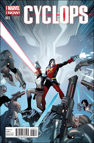 Cyclops (2014) issue 3-B Paul Renaud 1:25 Cover