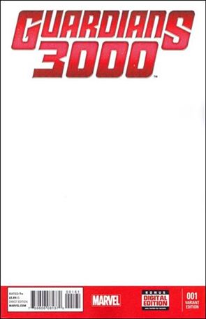 Guardians 3000 issue 1-F Blank/Sketch Cover