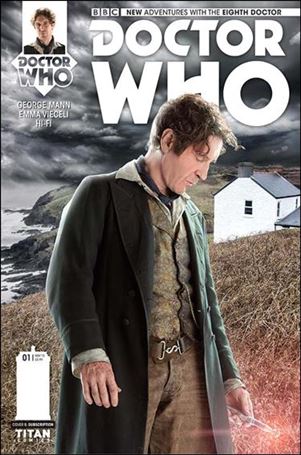 Doctor Who: The Eighth Doctor issue 1-B Subscription Photo Cover