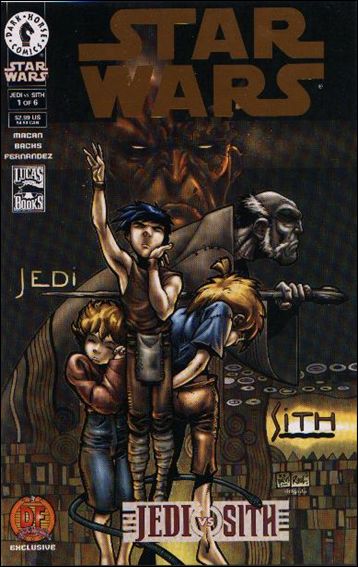Star Wars: Jedi vs Sith issue 1-B Dynamic Forces Gold Foil Cover 1/2500