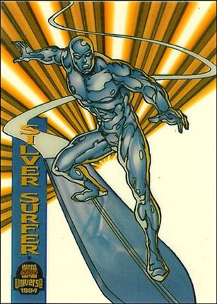 Marvel Universe: Series 5 (Suspended Animation Subset) card 5 Silver Surfer
