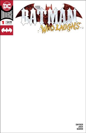 Batman Who Laughs (2018) issue 1-C Blank/Sketch Cover