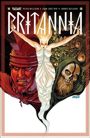 Britannia issue 2-E Dave Johnson 1:50 Cover 1/600