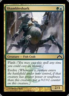 Magic the Gathering: Gatecrash (Base Set) card 193 Shambleshark