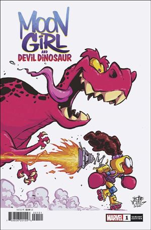 Moon Girl and Devil Dinosaur (2022) issue 1-E Skottie Young Cover
