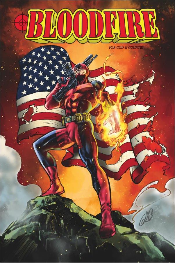 Bloodfire: For God & Country issue 1 Gabriel Serra Cover