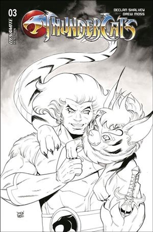 Thundercats (2024) issue 3-Z Drew Moss Snarf 1:10 Original Cover