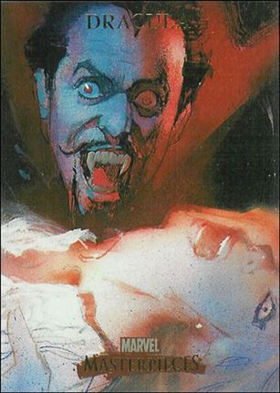 2007 Marvel Masterpieces (Parallel Foil Base Set) card 27 Dracula