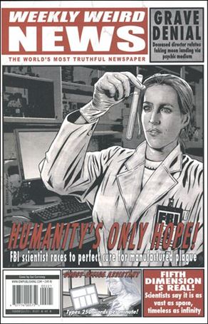 X-Files: Conspiracy issue 2-C Joe Corroney 1:25 Cover