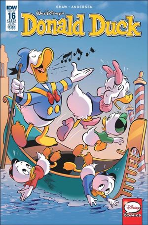 Donald Duck issue 16-B Daniel Branca Subscription Cover