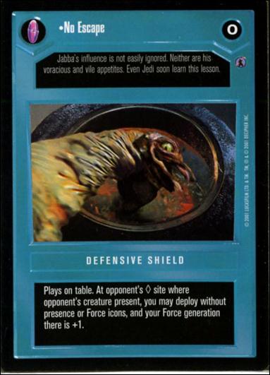 Star Wars: Reflections III (Base Set) card 40 No Escape