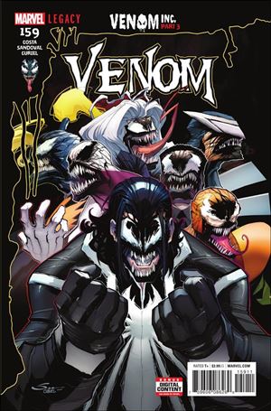 Venom (2017) issue 159 Gerardo Sandoval Cover
