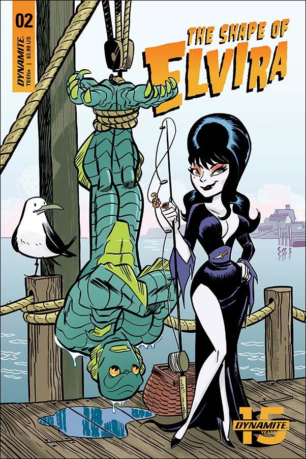 Shape of Elvira issue 2-B J Bone Cover