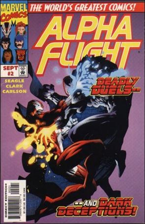 Alpha Flight (1997) issue 2-B Guardian vs The Master Cover