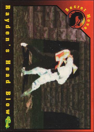 Mortal Kombat (Base Set) card 80 Rayden's Head Blow