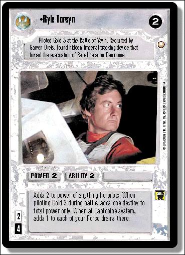 Star Wars: Special Edition Limited (Base Set) card 209 Ryle Torsyn