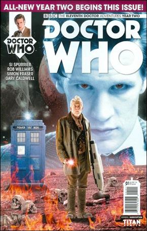 Doctor Who: The Eleventh Doctor Year Two issue 1-B Subscription Photo Cover
