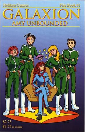 Galaxion/Amy Unbounded Flip Book Cover Image 1