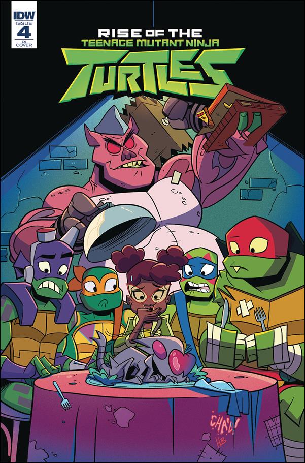 Rise of the Teenage Mutant Ninja Turtles issue 4-B Chad Thomas 1:10 Cover