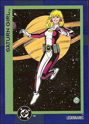 DC Cosmic Teams (Base Set) card 83 Saturn Girl