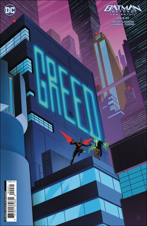Batman Beyond: Neo-Gothic issue 2-C Hayden Sherman 1:25 Cardstock Cover
