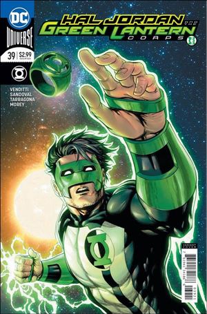 Hal Jordan and the Green Lantern Corps issue 39-B Tyler Kirkham Cover